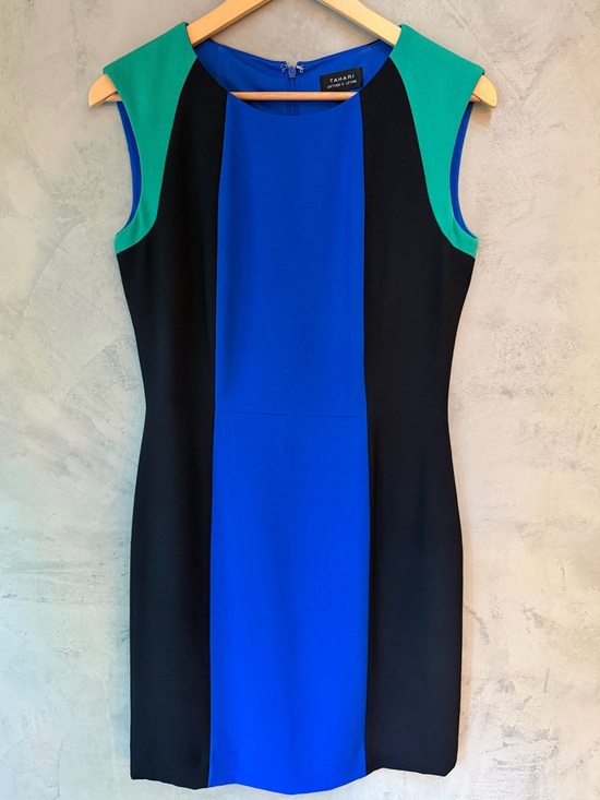 Tahari ASL Dresses & Skirts - Tahari by Arthur S. Levine Colorblock Sheath Dress Sz 6